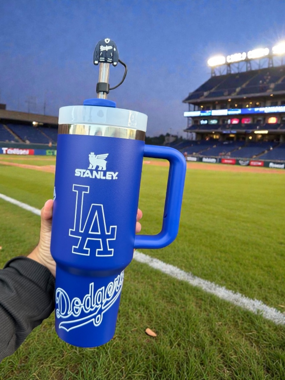 Blue 40 oz Tumbler LA dodgers